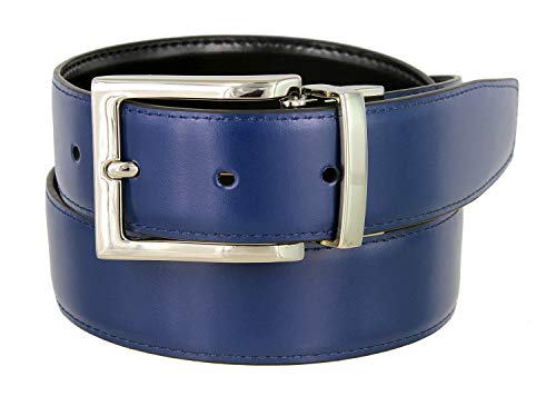 Silver Buckle-navy/Blk