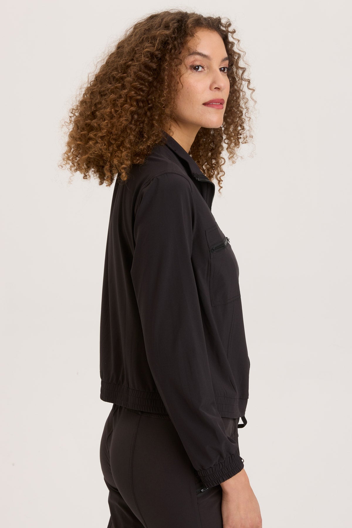 Active Quinn Bomber Jacket - Stylish Lightweight Windbreaker for Men & Women | Perfect for Outdoor Sports, Travel & Casual Wear