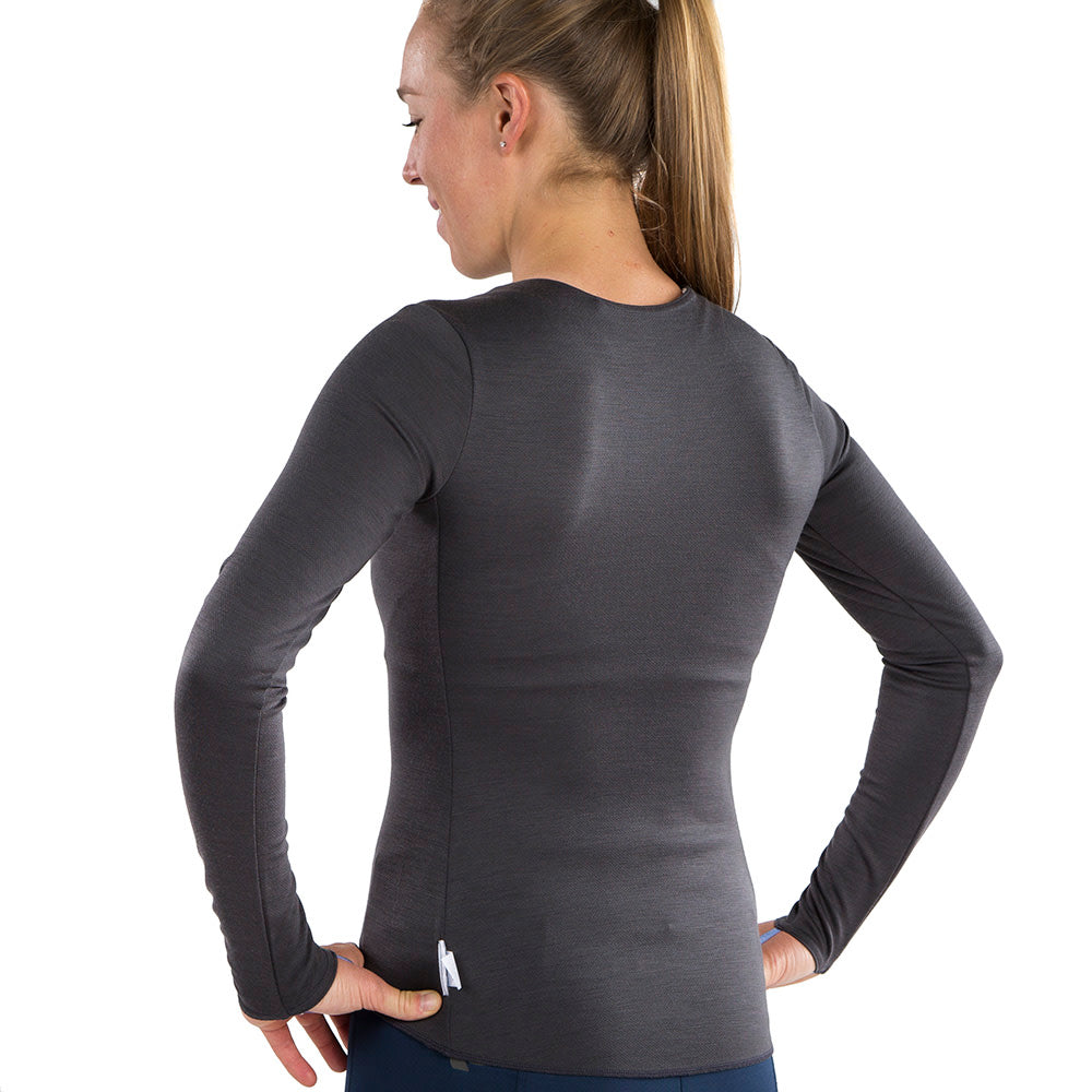 Women's Merino Wool Thermal Long Sleeve Base Layer Top - Soft Warm Winter Underwear for Hiking, Skiing & Outdoor Activities
