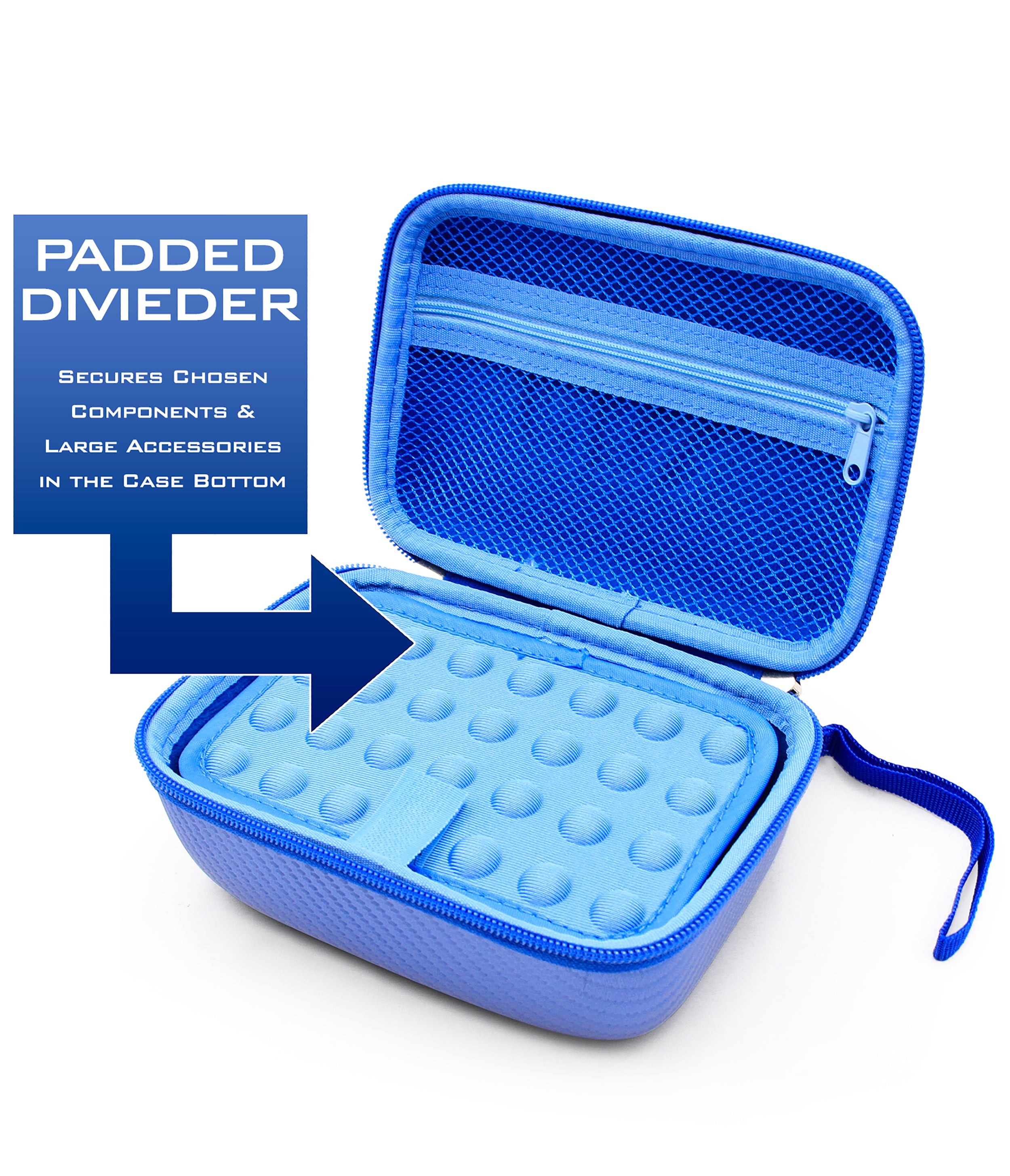 CASEMATIX Cricut Tool Organizer Case - Holds 17 Blades & Accessories for Cricut Joy, Maker & Explore - Perfect for Crafting, Scrapbooking & DIY Projects