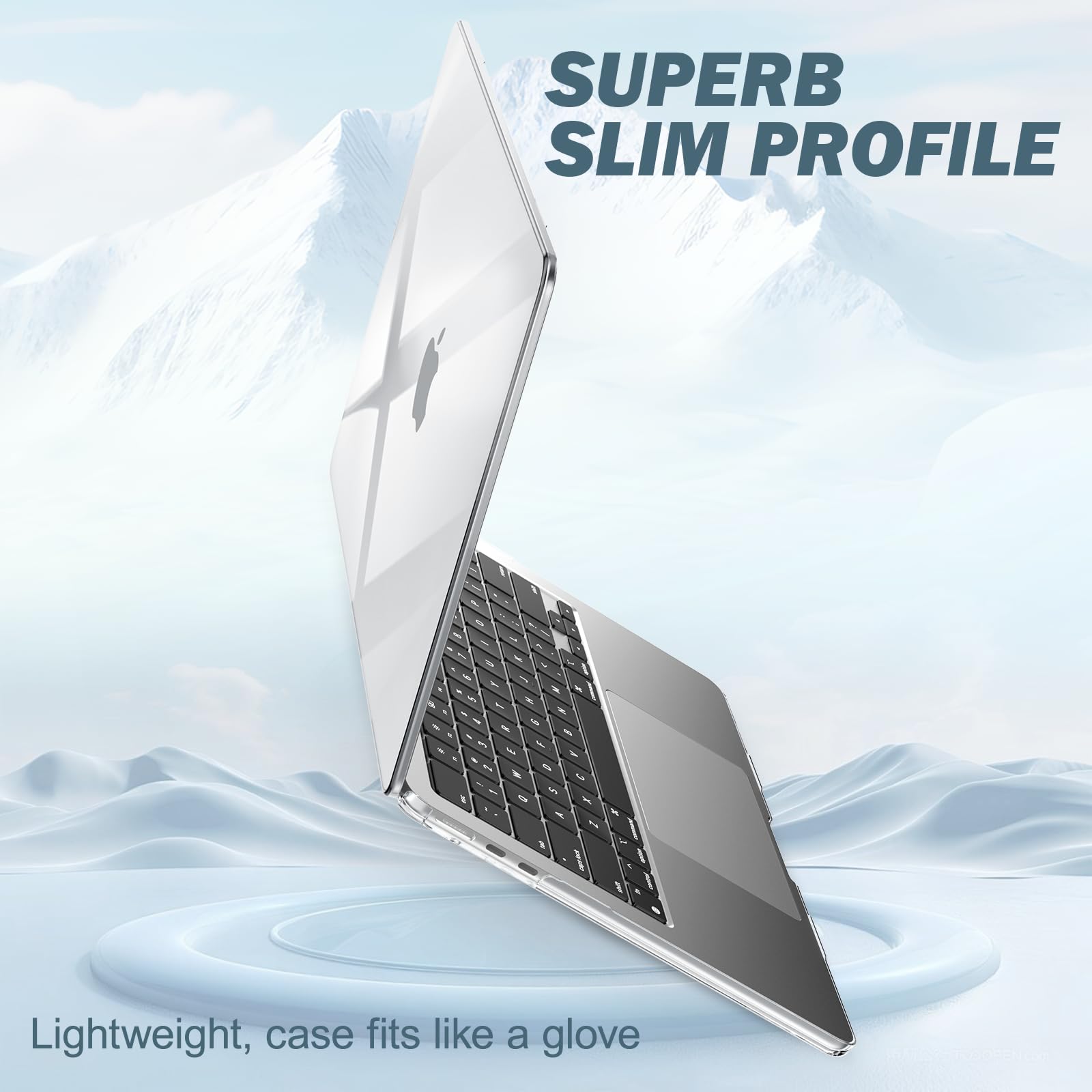 B BELK Clear Hard Shell Case for MacBook Pro 16 inch 2020/2019 (Model A2141) - Includes Keyboard Cover & Screen Protector | Compatible with Touch Bar & Touch ID | Durable Protection for Work, Travel & Daily Use