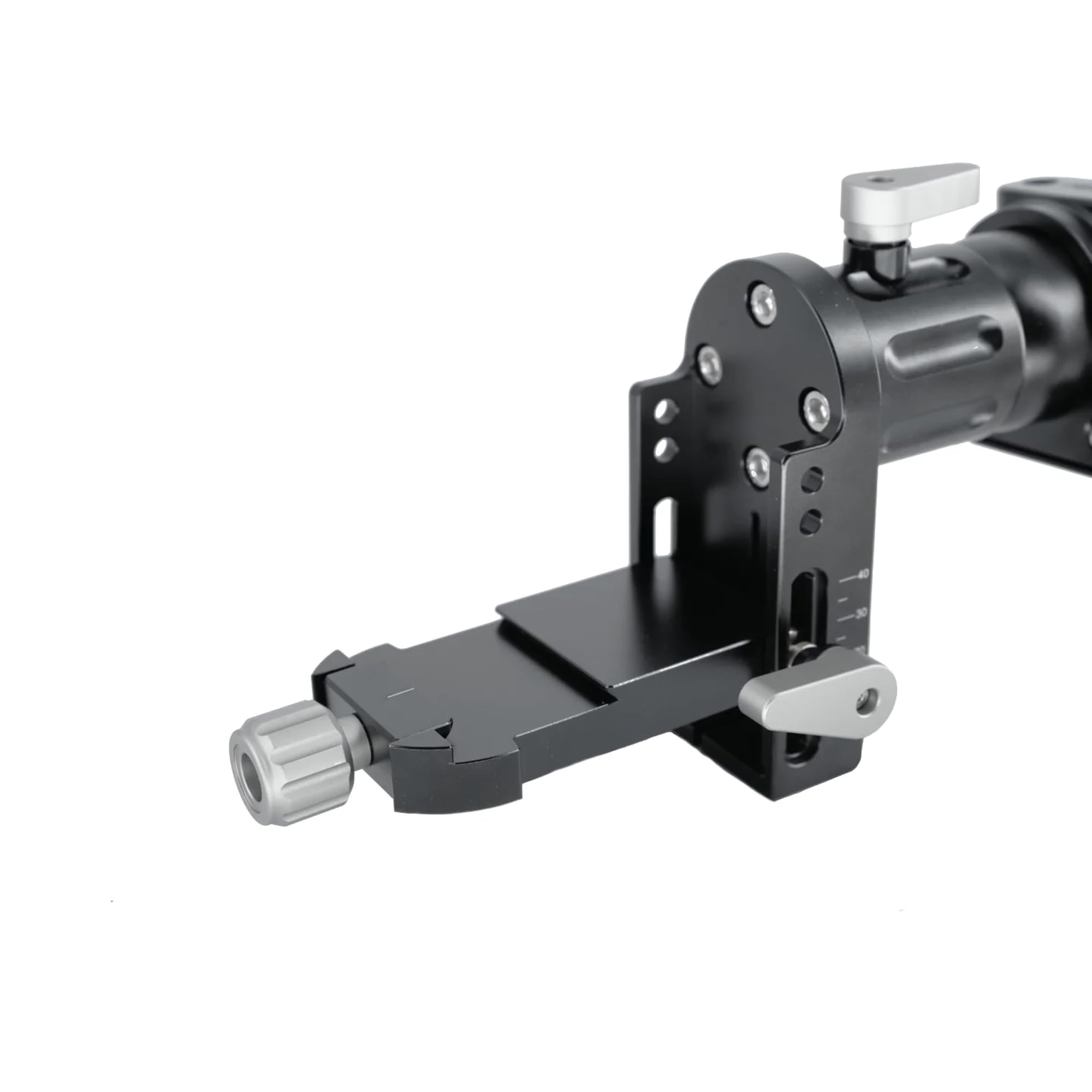 HEIPI HPS23 Dual Camera Mount Bracket - Heavy Duty Tripod Adapter for DSLR & Mirrorless Cameras, Supports Two Lenses - Perfect for Vlogging, Live Streaming & Professional Photography