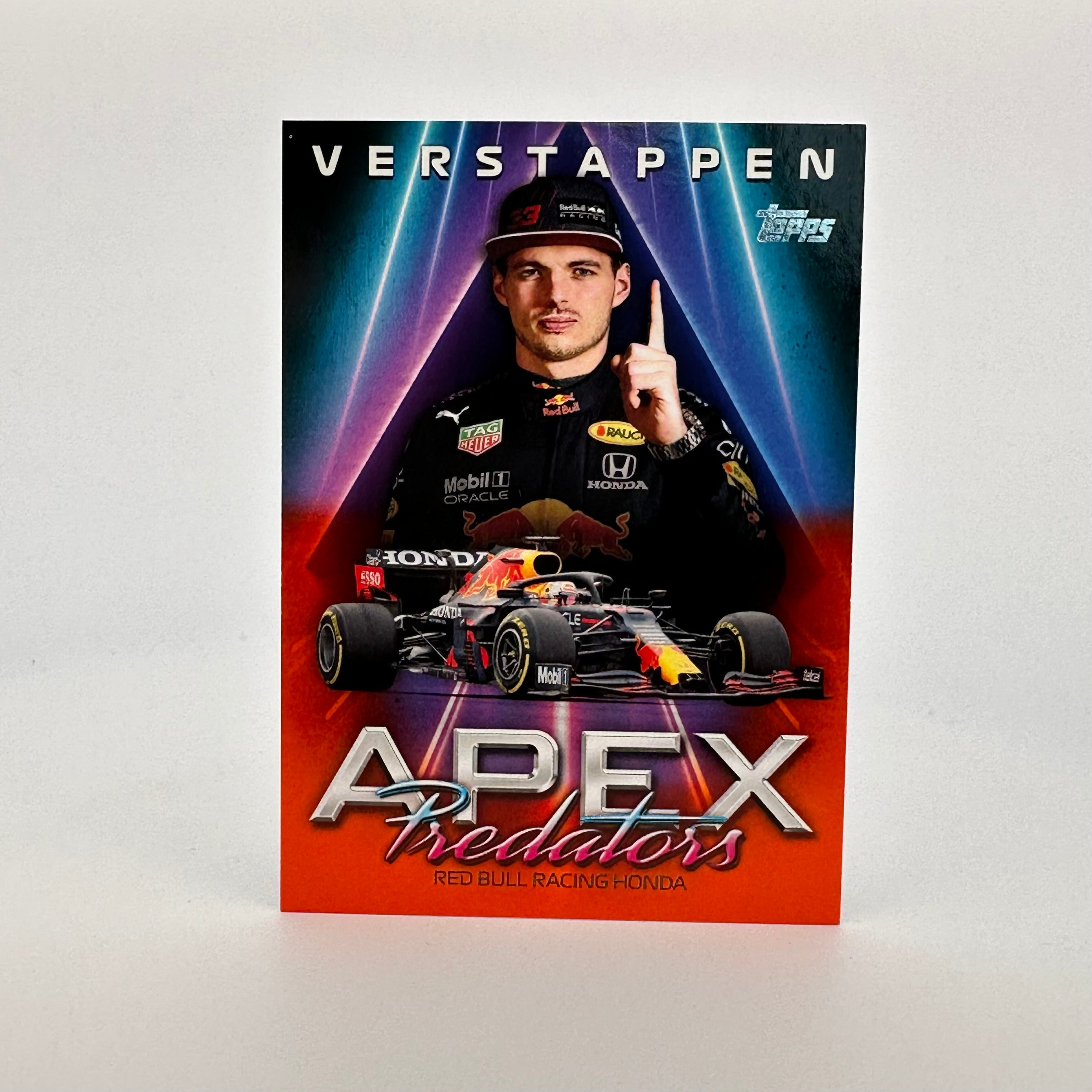 2021 Formula 1 Max Verstappen #APMV Apex Predators Orange Racing Jacket - Official F1 Merchandise for Fans, Collectors & Motorsport Enthusiasts - Perfect for Race Day, Gifts & Memorabilia Display