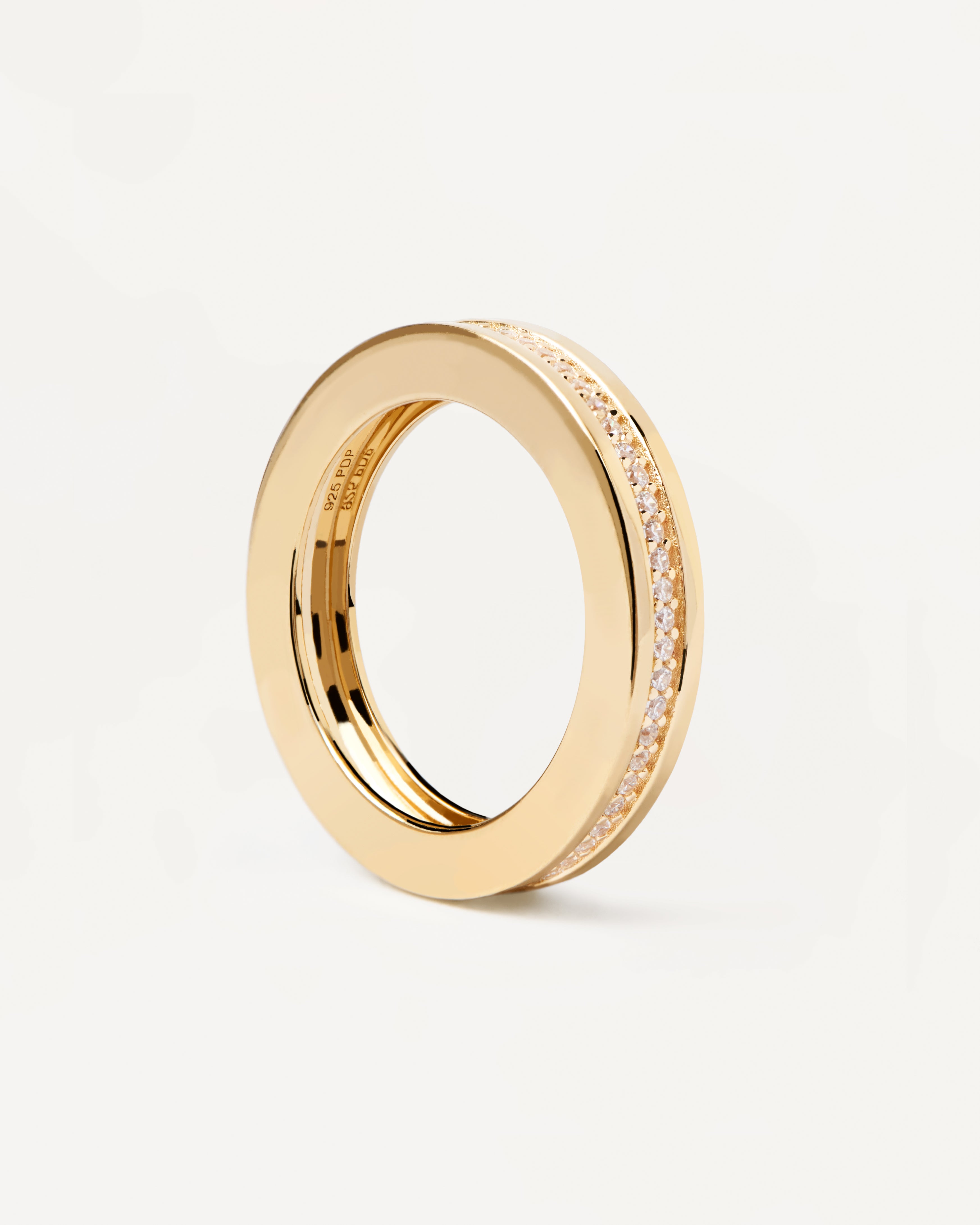 Infinity Gold Ring for Women - 14K Solid Gold Band, Elegant & Timeless Jewelry Gift for Her - Perfect for Weddings, Anniversaries & Special Occasions