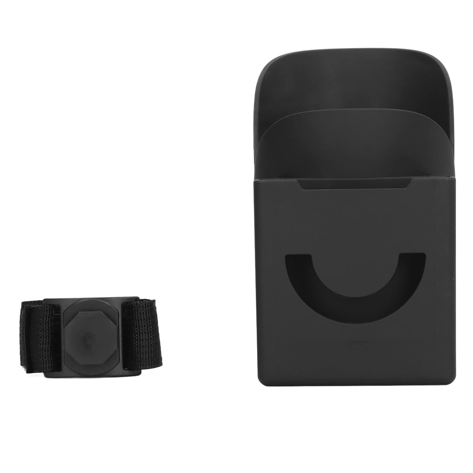 Universal Baby Stroller Cup Holder with Phone Slot - Durable Plastic Bottle Holder for Carriages, Trolleys & Shopping Carts | Perfect for On-the-Go Parents & Outdoor Activities