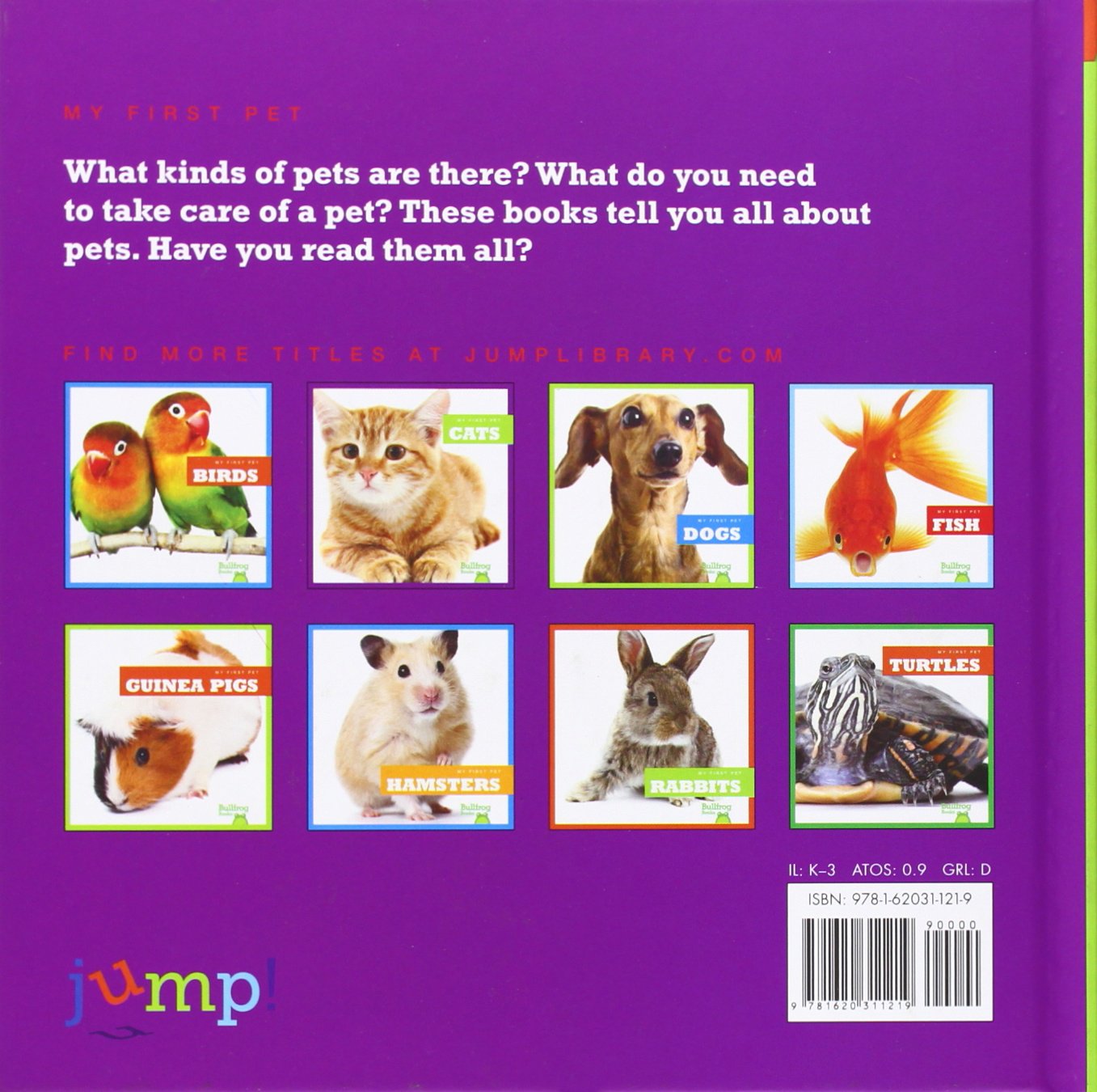 My First Pet: Cats - Bullfrog Books for Kids | Learn About Cat Care, Behavior & Fun Facts | Perfect for Young Readers & Classroom Learning