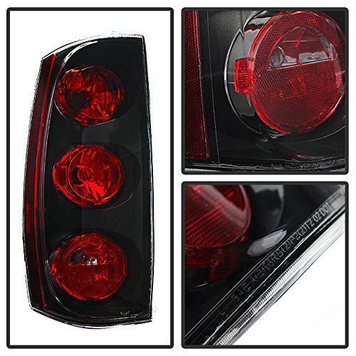 2007-2014 GMC Yukon XL Denali OEM Style Rear Brake Tail Lights - Perfect for Replacement, Upgrades & Nighttime Safety Driving