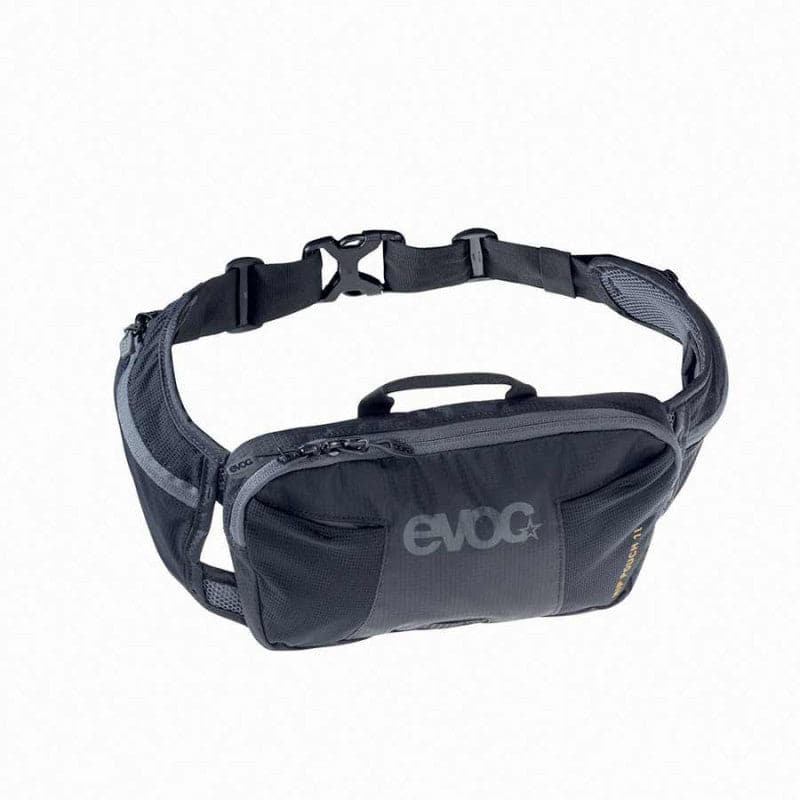 EVOC Hip Pouch 1L - Lightweight & Durable Waist Pack for Hiking, Running & Travel - Water-Resistant Outdoor Gear for Essentials