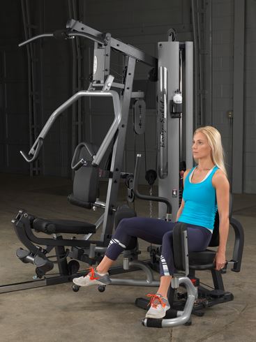 Body Solid G6BR Biangular Single Stack Home Gym - Strength Training Equipment for Full-Body Workouts at Home | Perfect for Home Gyms, Personal Training & Small Spaces