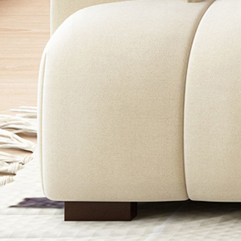 Modern L-Shaped Sectional Sofa with Chaise Lounge - Solid Pine Wood Frame, Left-Facing Design & Hidden Support - Perfect for Living Room, Home Theater, and Small Spaces