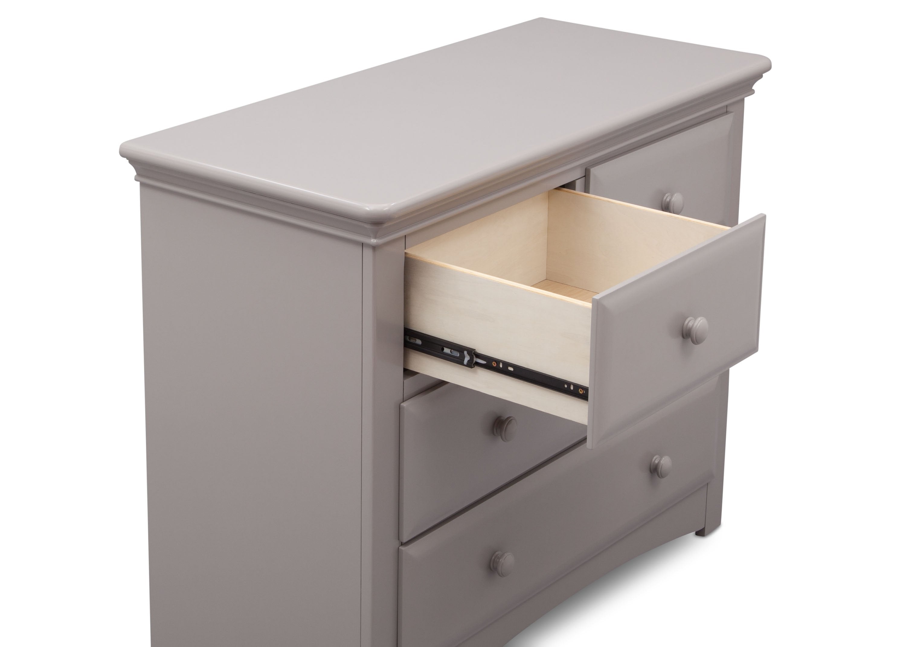 Park Ridge 4-Drawer Dresser - Solid Wood Bedroom Chest of Drawers for Clothes Storage | Perfect for Master Bedroom, Guest Room & Dorm Organization