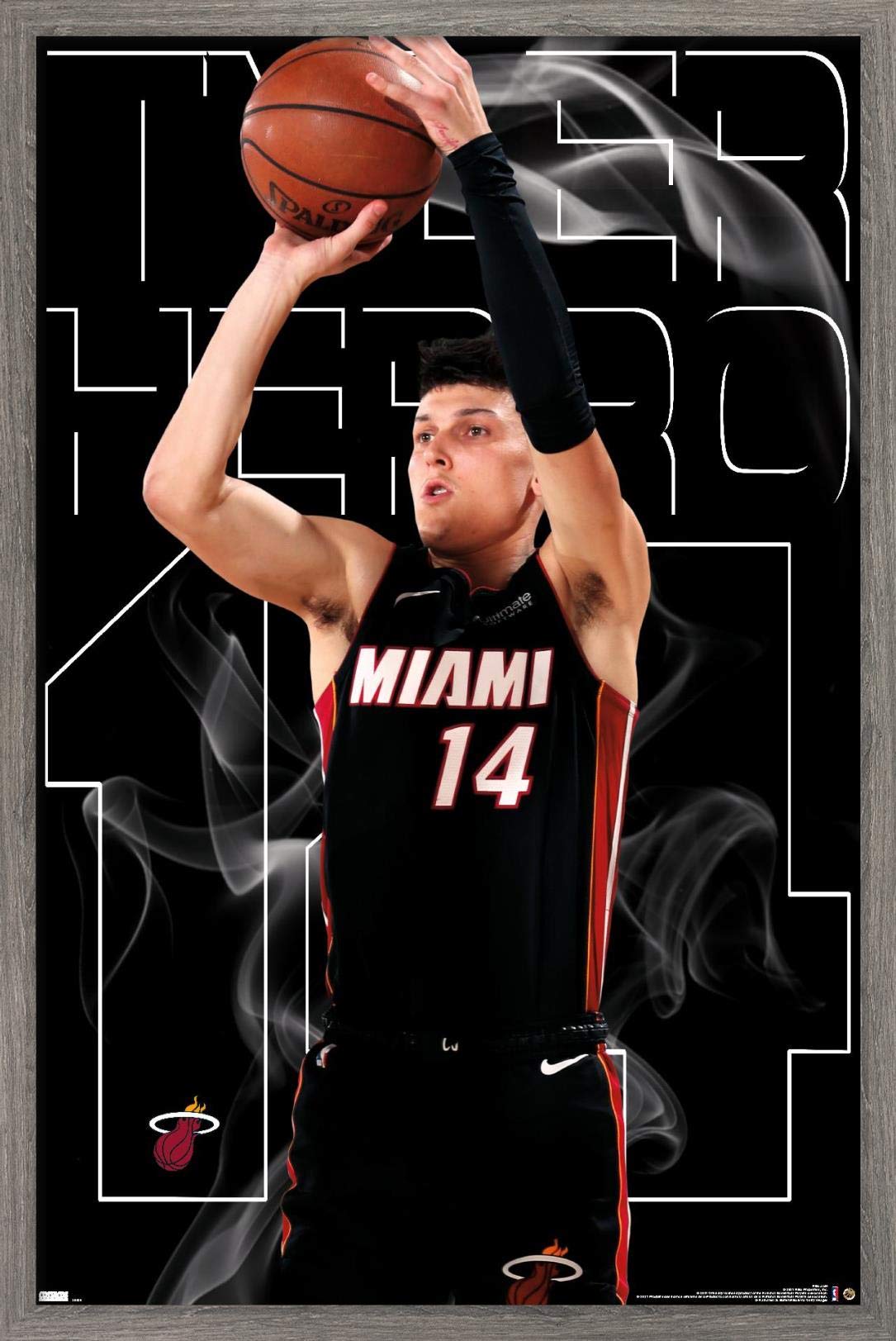 NBA Miami Heat Tyler Herro 20 Wall Poster - 22.4