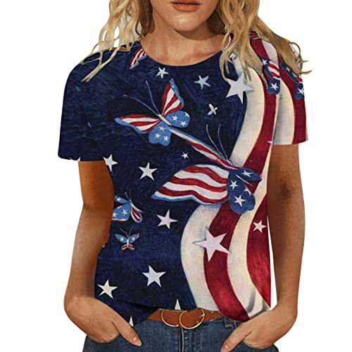 SNKSDGM Women's 3/4 Sleeve Vintage Floral Print Round Neck Casual Loose Fit T-Shirt - Perfect for Holiday, Vacation, and Everyday Wear