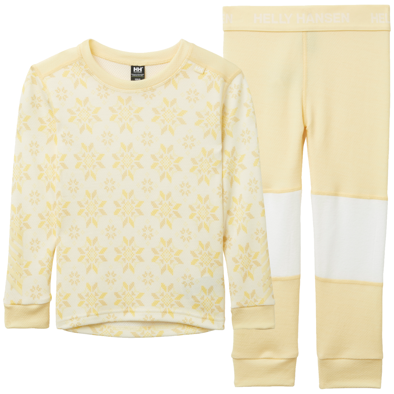 Helly Hansen Junior Graphic Lifa Merino Base Layer Set for Kids - Warm Winter Thermal Underwear for Skiing, Snowboarding & Outdoor Activities (2025 Collection)