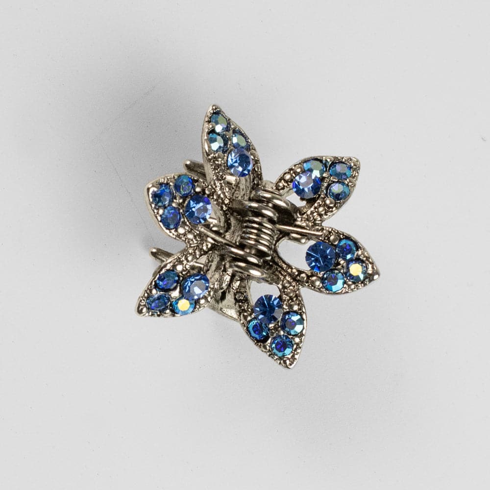 Mini Crystal Maple Leaf Hair Claw Clip - Elegant Hair Accessory for Women & Girls | Perfect for Parties, Weddings & Everyday Use