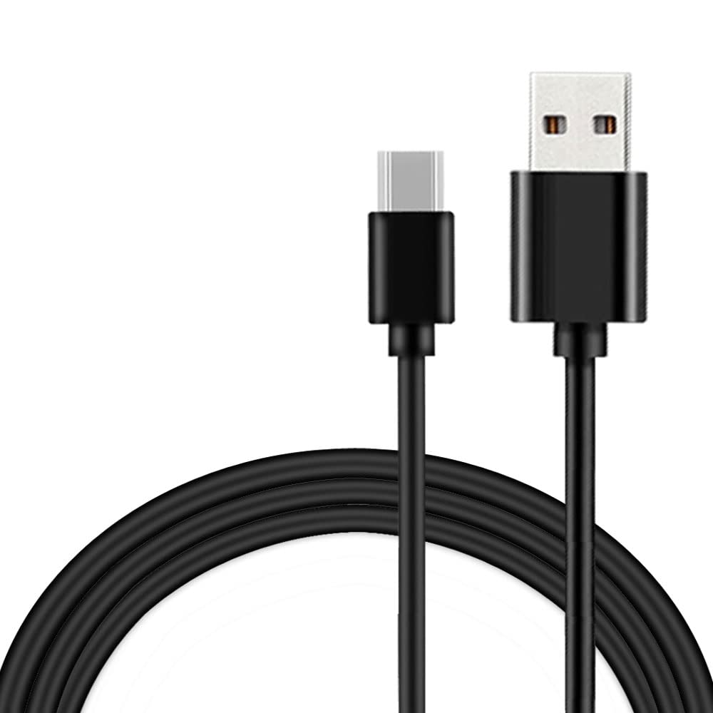 5ft USB-C to USB-A Fast Charging Cable - Compatible with iPad Pro 12.9/11 (2018), Samsung Galaxy S20+/S10/S9/Note10, Tab S4, MacBook Air, Google Pixel 3a/2 XL, LG & Sony Xperia XZ - High-Speed Data Sync & Charging for Phones, Tablets & Laptops