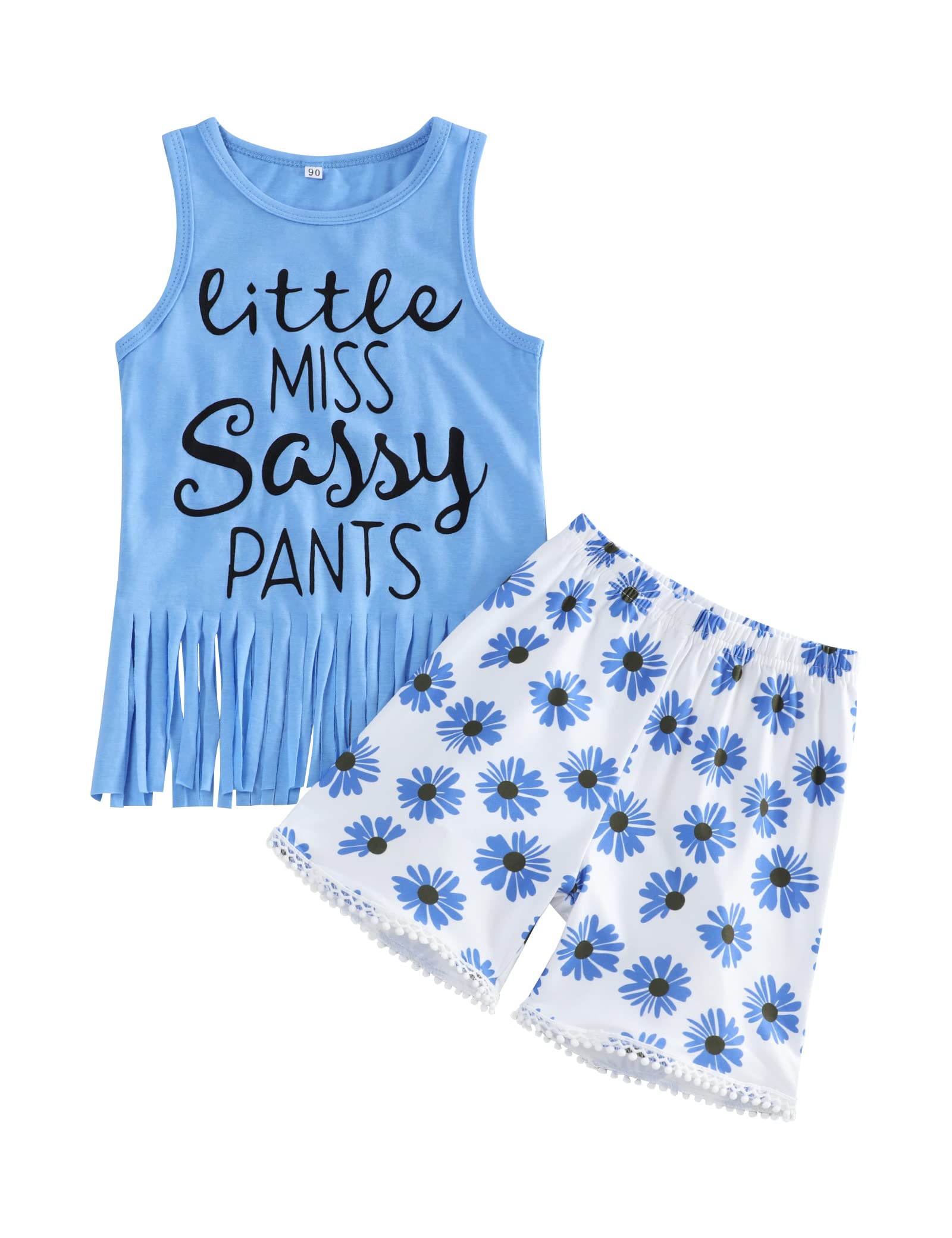 Hipea Toddler Girl Outfits - Floral Sleeveless Tank Top & Shorts Set with Headband for Summer | Cute Playtime & Beach Outfits for Baby Girls