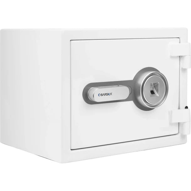 Barska AX13738 Biometric Fireproof Safe - Digital Fingerprint Security Box for Home & Office - Protect Documents, Jewelry, Cash & Valuables from Fire & Theft