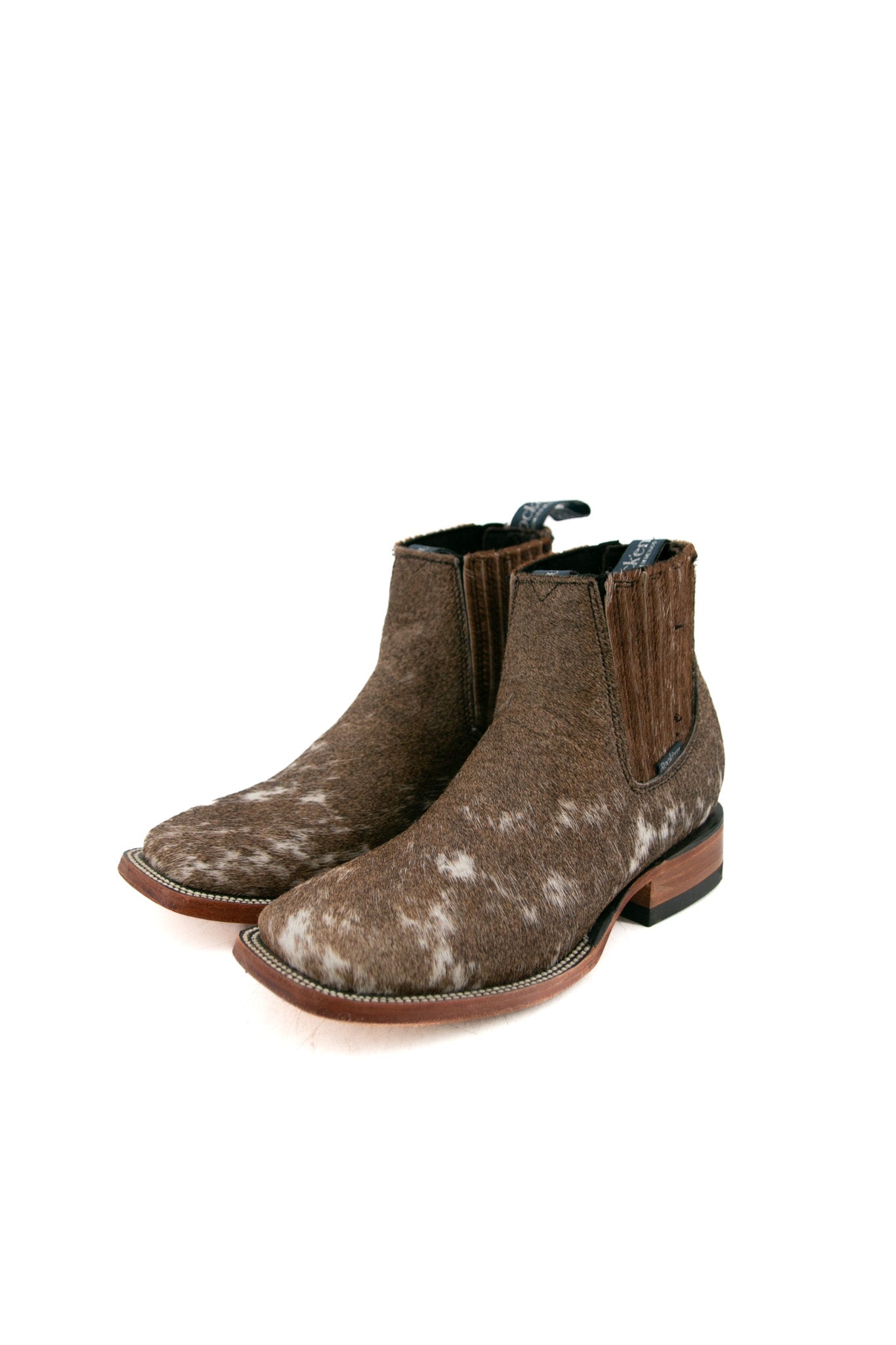 Women's Square Toe Cowhide Ankle Boots Size 6 - Comfortable & Stylish Leather Booties for Casual Wear, Office & Night Out