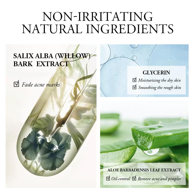 Organic Aloe Vera Gel for Face & Body - 100% Pure Fresh Aloe Gel for Deep Hydration, Sunburn Relief, Acne Treatment & Skin Firming | Soothes Dry Skin, Post-Sun Care & Daily Moisturizing