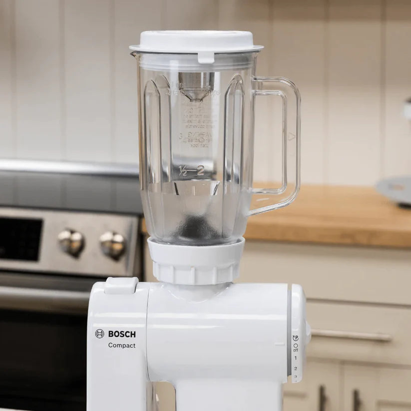 Bosch Blender Attachment for Compact & Styline Mixers MUM4 & MUM5 - High-Speed Blending for Smoothies, Sauces & Baby Food - Perfect for Home Kitchens & Small Restaurants