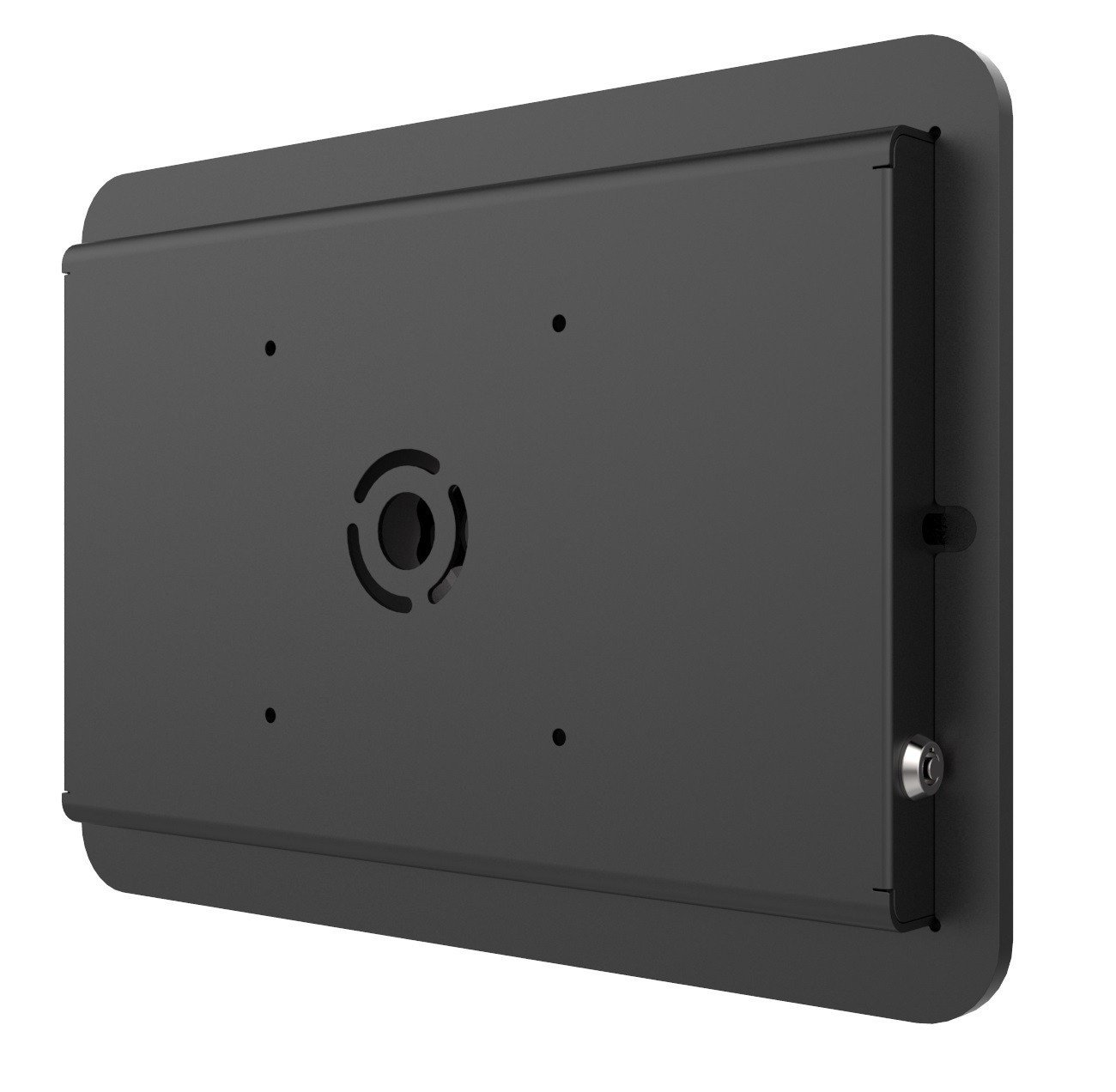Maclocks 250MROKB Rokku Secure Wall Mount Enclosure for iPad Mini 2 & 4 - Black | Anti-Theft Protection for Retail, Hospitality & Office Use