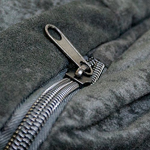 ULTIMATE SACK Oversized Bean Bag Chair for Adults - Premium Black Suede Lounger, Comfy Couch & Loveseat Alternative | Perfect for Living Room, Game Room & Dorm Relaxation