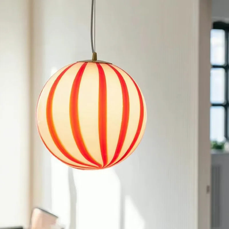 Vintage Carousel Glow Pendant Light - Elegant Hanging Ceiling Fixture for Dining Room, Bedroom & Living Room Decor