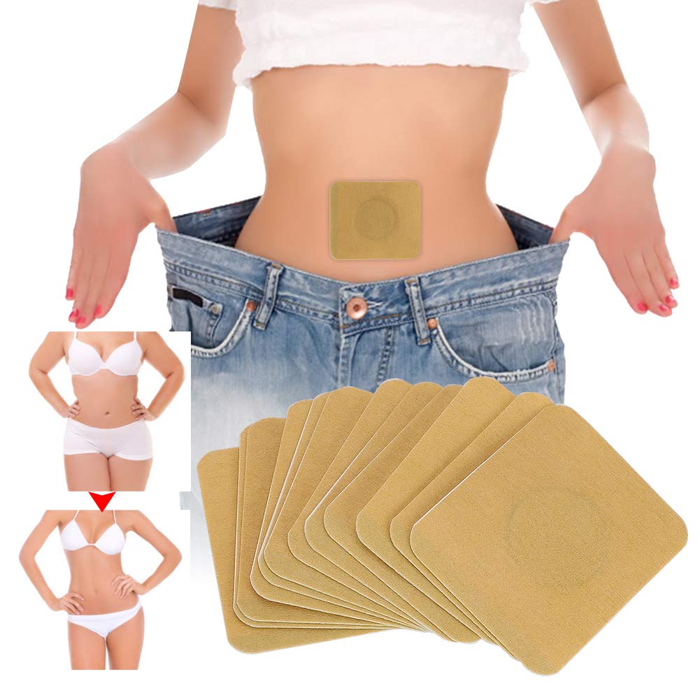 12pcs Slimming Patches for Women - Acupoint Stimulation Stickers for Weight Loss, Fat Burning & Body Shaping | Belly Slimming Plaster for Navel & Body Contouring | Perfect for Home Use, Spa Days & Fitness Routines
