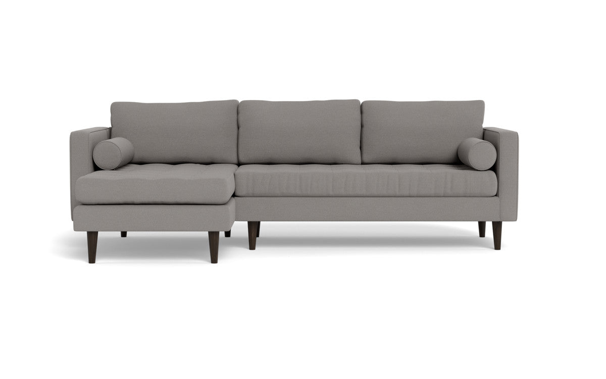 Ladybird 102 Left Chaise Sectional Sofa - Modern L-Shaped Couch with Chaise Lounge, Soft Fabric Upholstery, Comfortable Living Room Furniture for Small Spaces, Apartments & Home Theater Seating