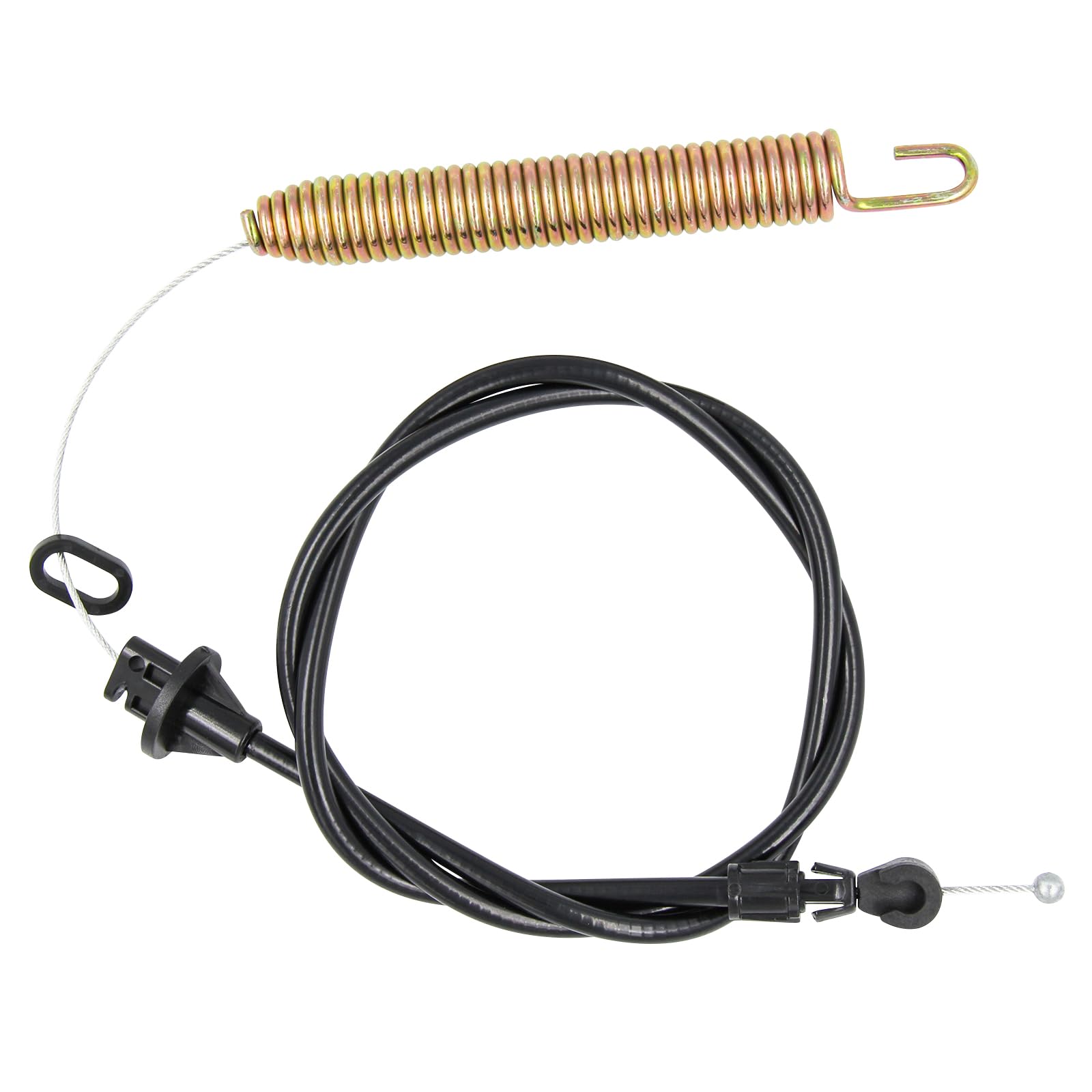 **Deck Engagement Clutch Cable for AYP Husqvarna Poulan Roper Craftsman Lawn Mowers - Compatible with Models 169676, 175067, 532175067, 532169676, 21547184 - 42
