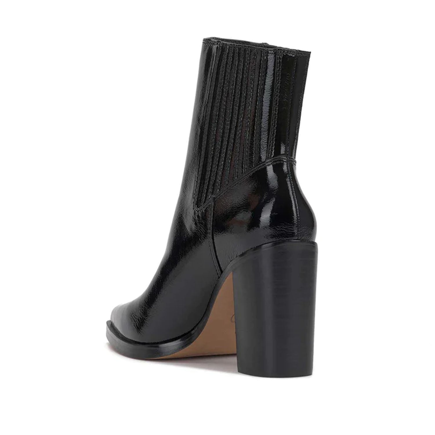 Jessica Simpson Women's Bolesia Black Leather Boots - Stylish Ankle Booties for Casual Outfits & Night Out