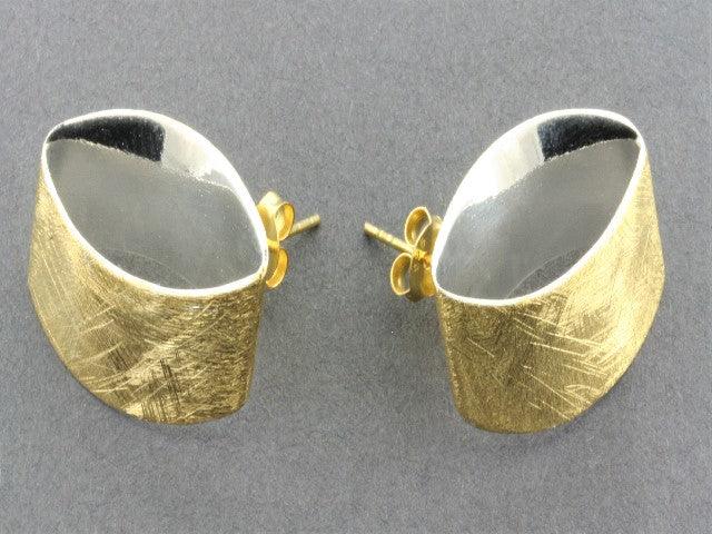 22K Gold Over Silver Studded Napkin Rings - Elegant Table Setting for Weddings, Parties & Fine Dining