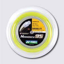 Yonex Nanogy 95 Badminton String Reel - High Performance Badminton String for Professional Players - Perfect for Tournament Play and Training Sessions