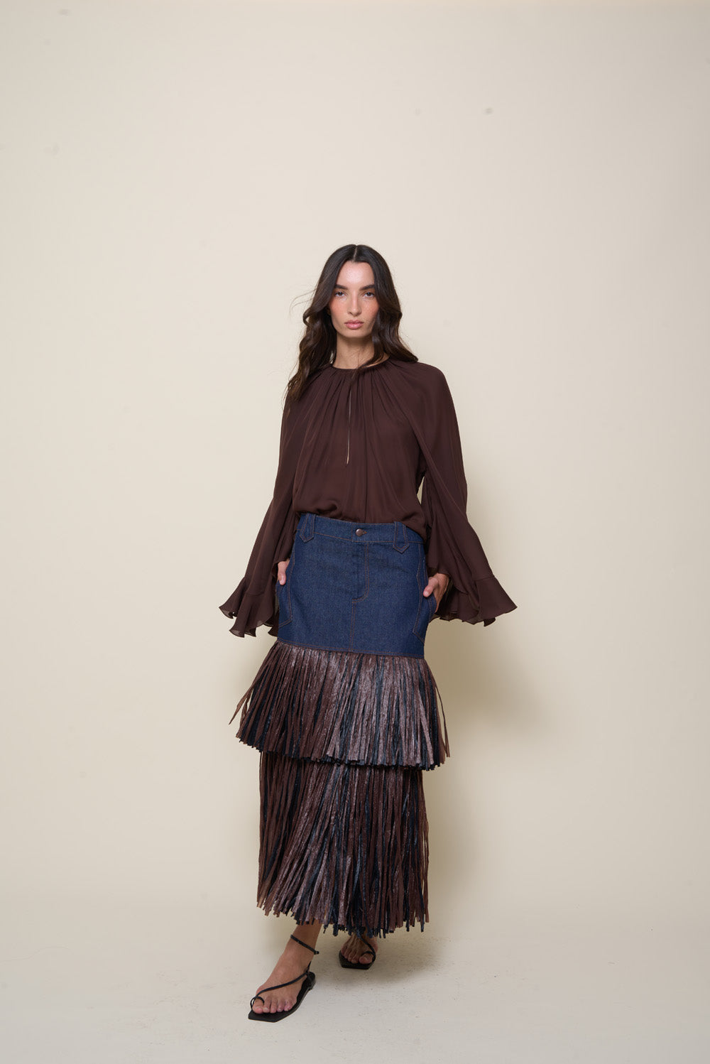 Calipso Skirt - Women's Flowy Summer Skirt with Pockets | Perfect for Beach, Vacation & Casual Outfits