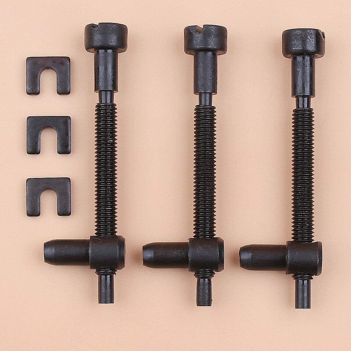 Jonsered 2077 2083 625 630 670 Chainsaw Replacement Chain Adjuster Tensioner Screw (3-Pack) - Perfect for DIY Chainsaw Maintenance & Repair