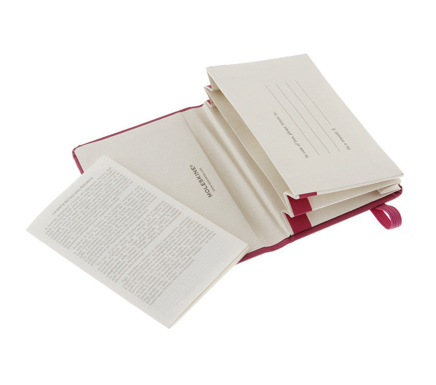 Premium Moleskine Extra Small Hard Cover Portfolio Notebook - Perfect for Business Meetings, Travel & Everyday Carry