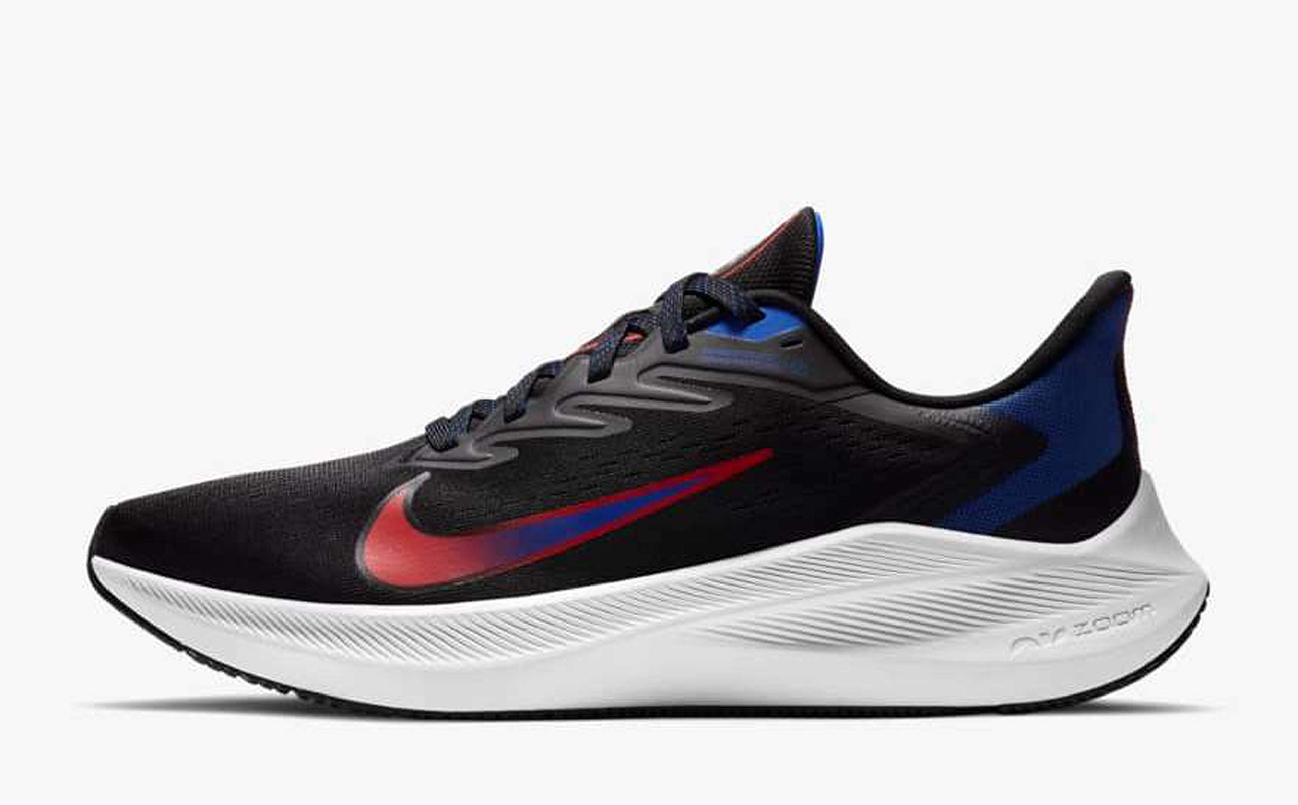 Nike Men's Zoom Winflo 7 Running Shoes - Lightweight Cushioned Sneakers for Jogging, Training & Gym Workouts