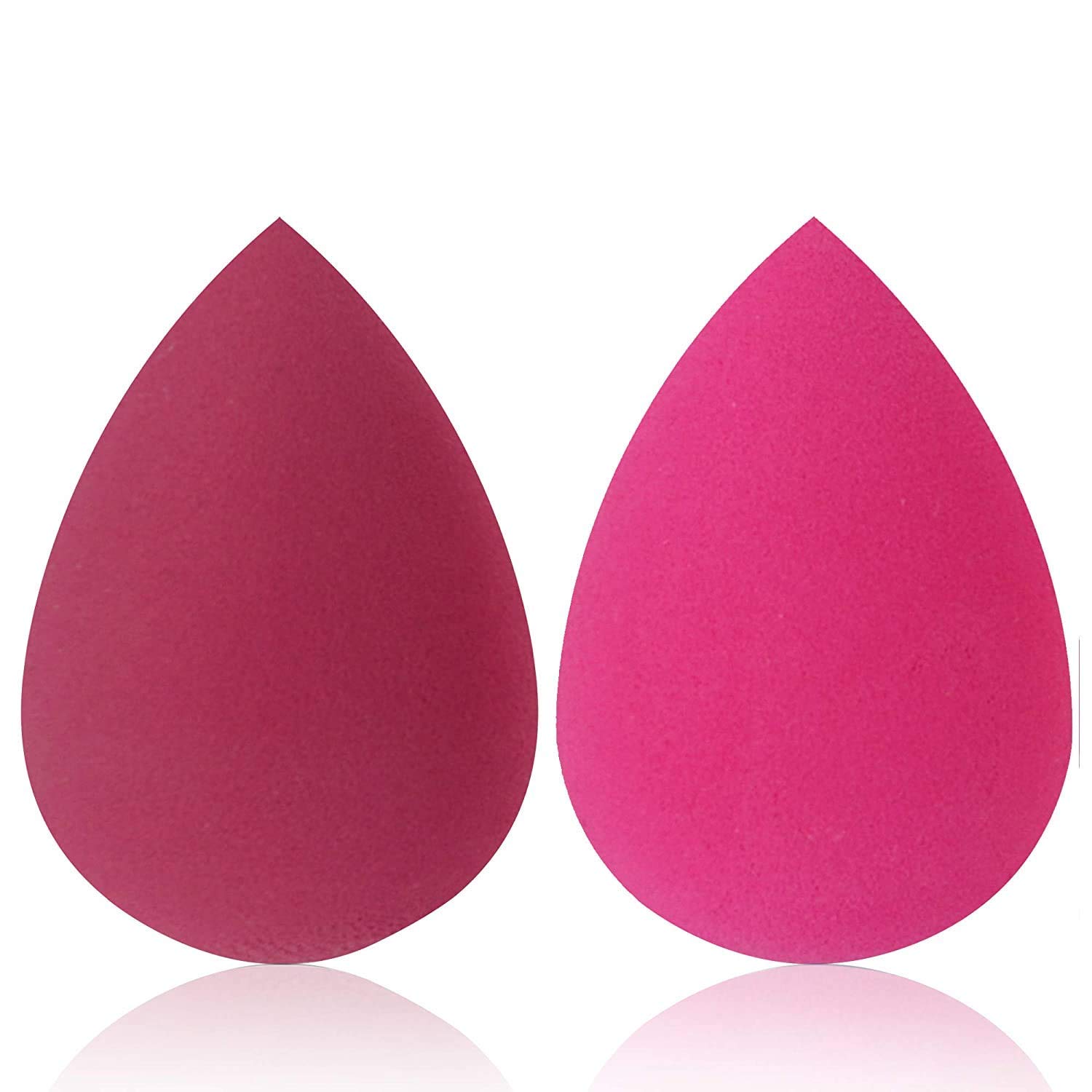 Flawless Makeup Blender Sponge - 2 Pcs Beauty Foundation Tool for Perfect Coverage | Daily Makeup & Travel