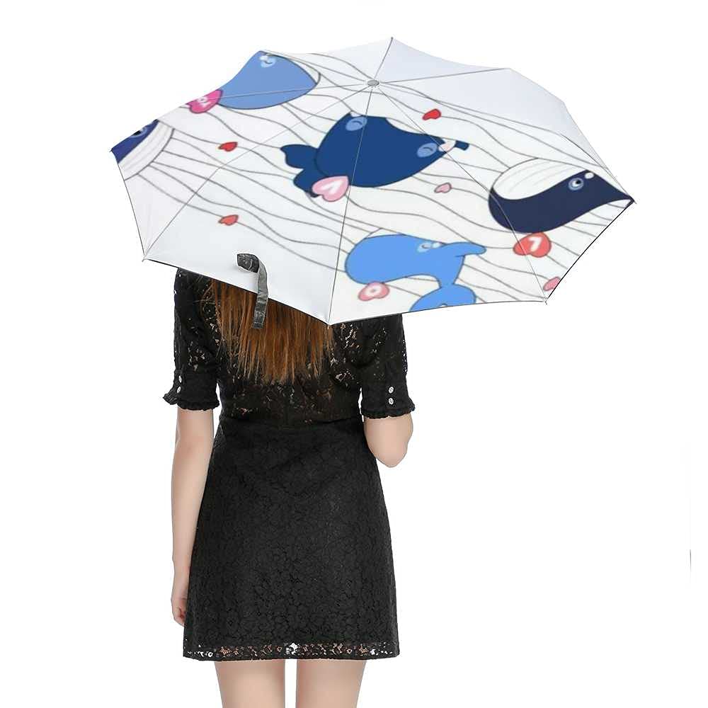 Windproof Travel Umbrella - Compact Automatic Open/Close Folding Rain Umbrella for Men & Women - Lightweight Golf Umbrella with Translucent Design - Perfect for Commuting, Travel & Outdoor Activities