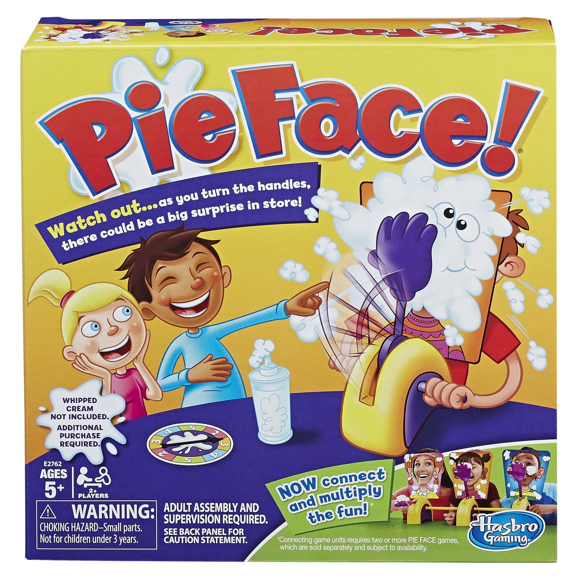 Pie Face Game - Hilarious Family Party Game for Kids & Adults - Perfect for Birthday Parties, Game Nights & Family Gatherings