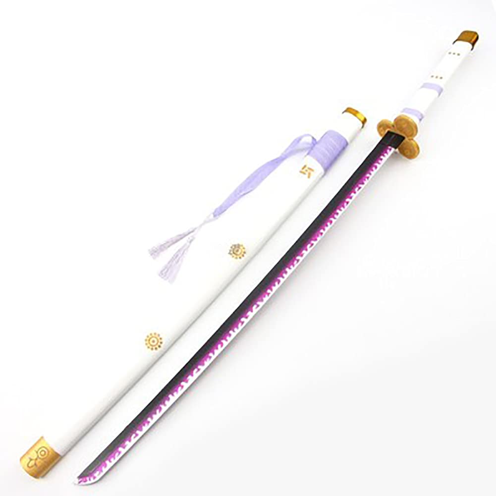 One Piece Roronoa Zoro Cosplay Sword - 1:1 Anime Replica Weapon Prop for Monkey D. Luffy - Highly Detailed & Durable 100cm Cosplay Accessory - Perfect for Halloween, Comic Con & Anime Themed Parties