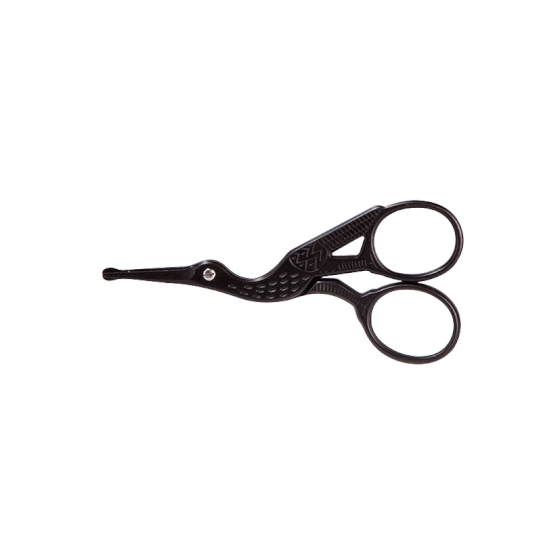 Professional Stainless Steel Nose Hair Scissors for Men - Precise Grooming & Trimming - Perfect for Eyebrows, Ear Hair & Facial Hair Care - Ideal for Travel & Home Use