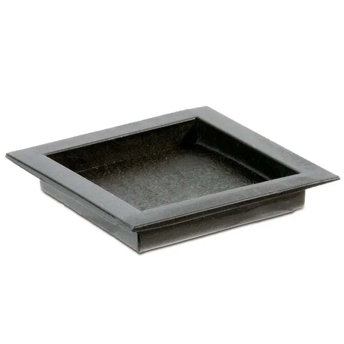 Comatec Faux Slate Square Dish - 2.5 Inch Decorative Serving Plate for Appetizers, Desserts & Small Bites - Perfect for Dinner Parties, Weddings & Home Decor