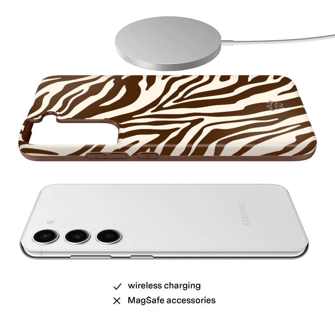 Samsung Galaxy Phone Case with Coco Zebra Design - Stylish & Protective Cover for Everyday Use, Travel, and Work