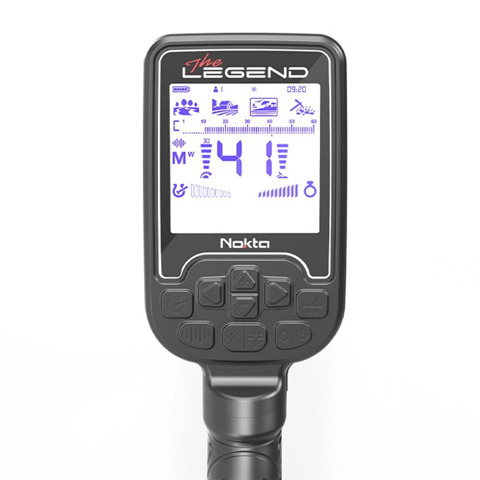Nokta The Legend SMF Metal Detector with LG30 12