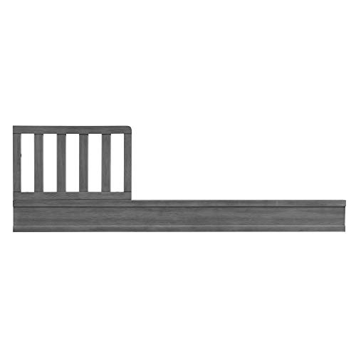 Oxford Baby Holland Toddler Guard Rail for 3-in-1 Convertible Crib - Safety Bed Rail for Toddlers, Cloud Gray | Perfect for Baby to Big Kid Transition & Nighttime Safety