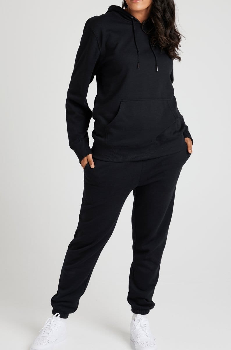 Unisex Alaska Black Hoodie - Warm Fleece Pullover for Men & Women - Perfect for Outdoor Activities, Hiking, and Casual Wear