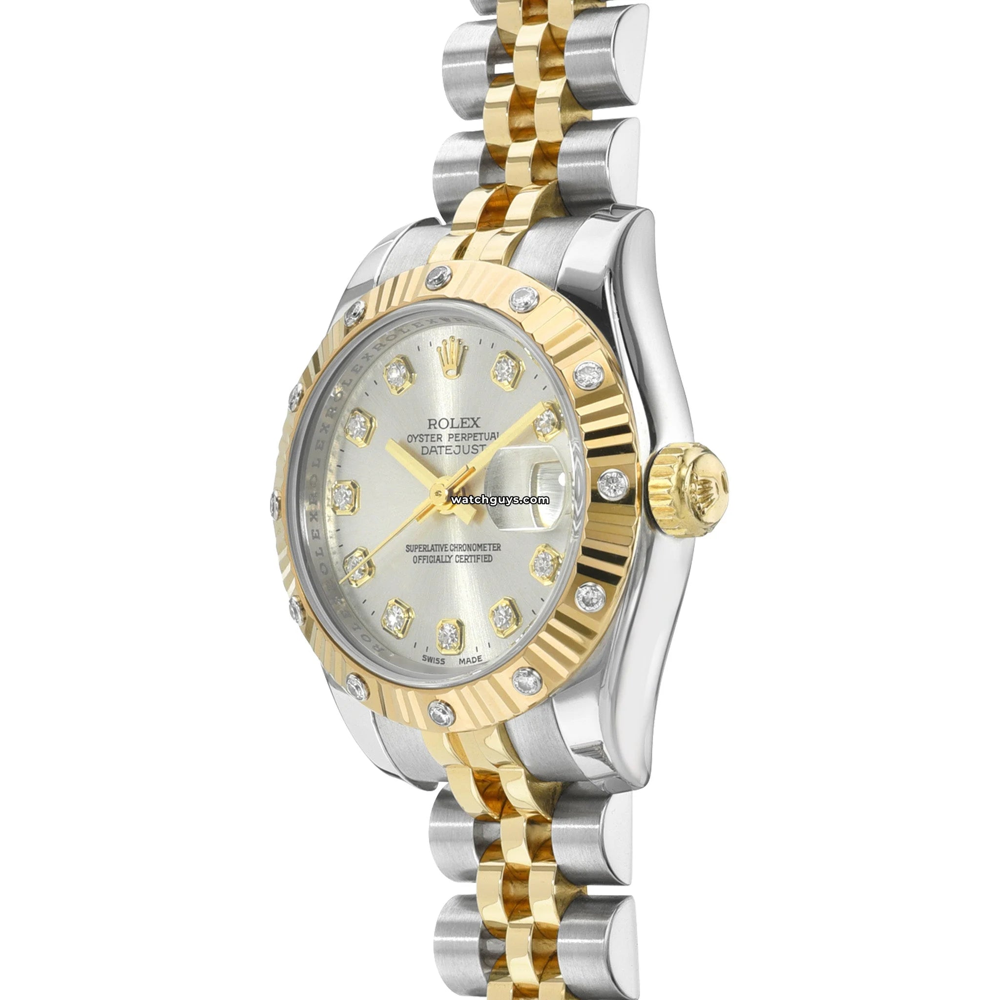 Rolex Datejust 179313 Two-Tone Diamond Watch - Luxury Men's Timepiece for Business & Formal Occasions
