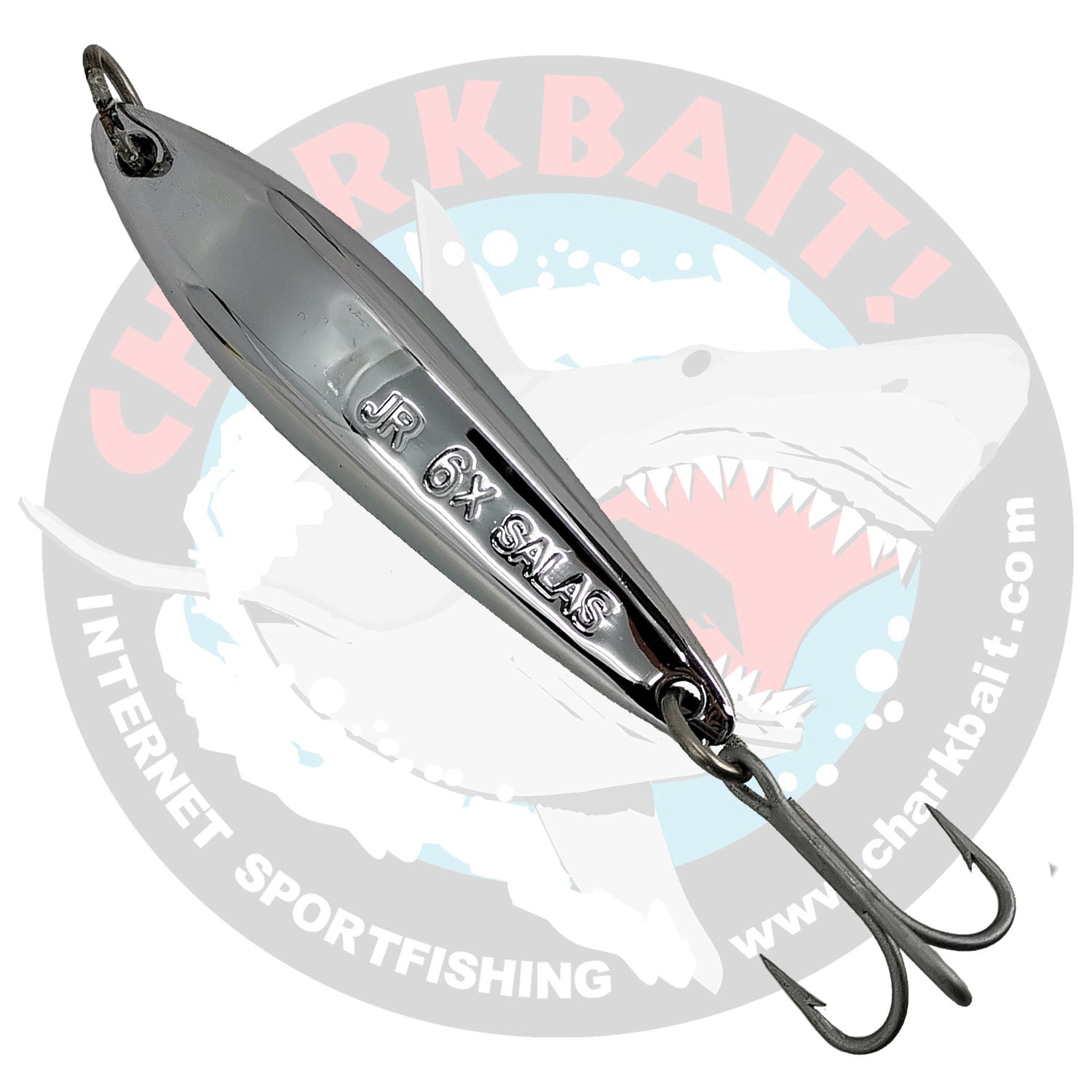 Salas 6X Jr Chrome Yo-Yo Iron Jigs - Premium Saltwater Fishing Lures for Tuna, Yellowtail & Rockfish - Perfect for Offshore & Deep Sea Fishing Adventures